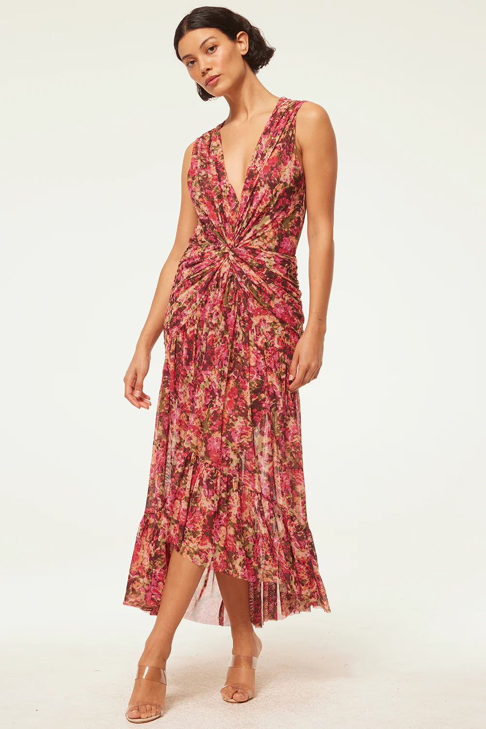 Ava Dress - Sedona Abstract