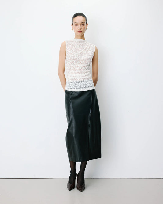 Avila Sleeveless Lace Top - Ecru