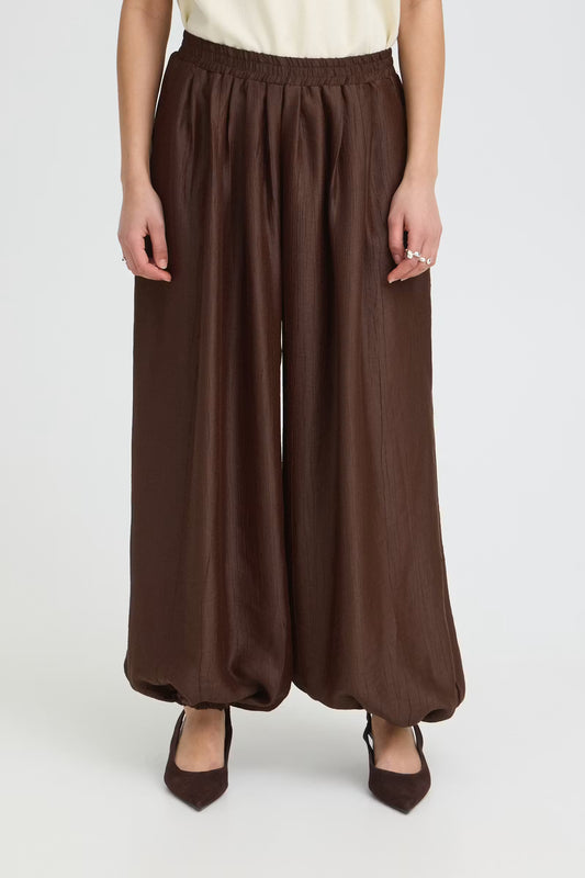 Balloon Trousers - Chicory Coffee / Brown