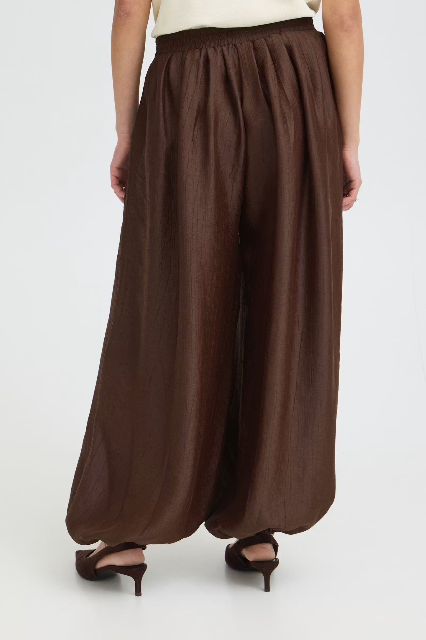 Balloon Trousers - Chicory Coffee / Brown