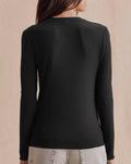 Bamboo Long Sleeve Tee - Black
