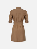 Belted Trench Dress - Khaki