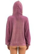 Vintage Logo Relaxed Pullover Hoodie - Faded Berry