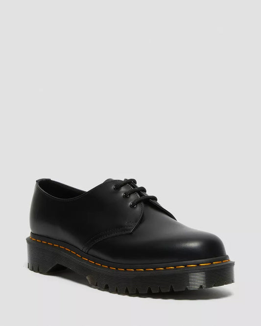 1461 Bex Smooth Leather Oxford Shoes -  Black Smooth Leather