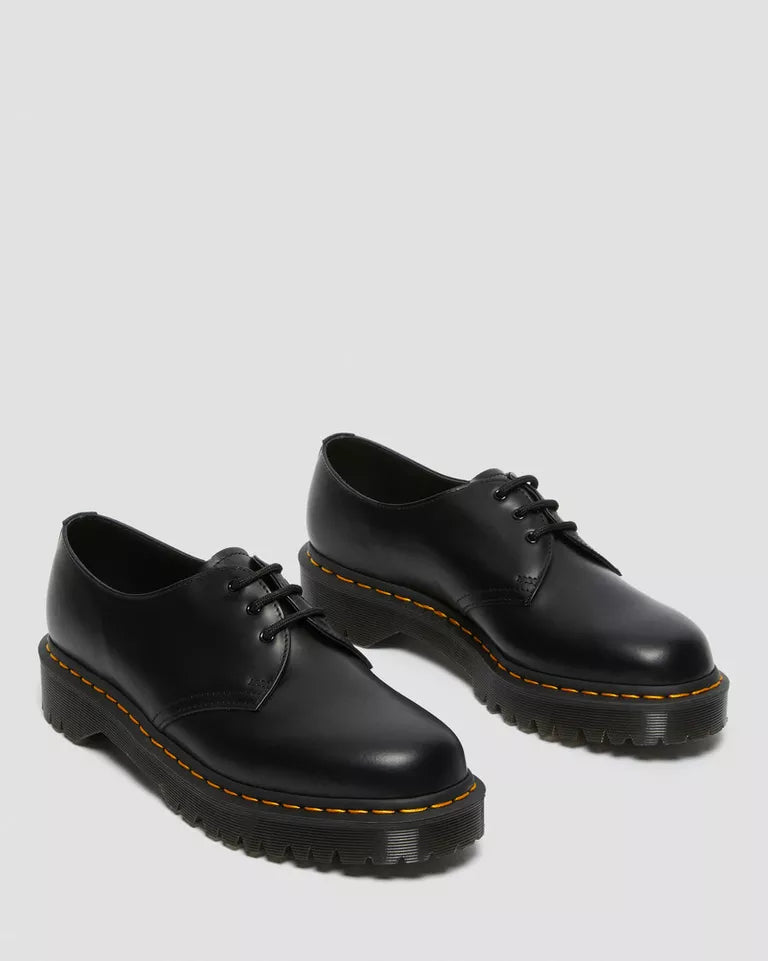 1461 Bex Smooth Leather Oxford Shoes -  Black Smooth Leather