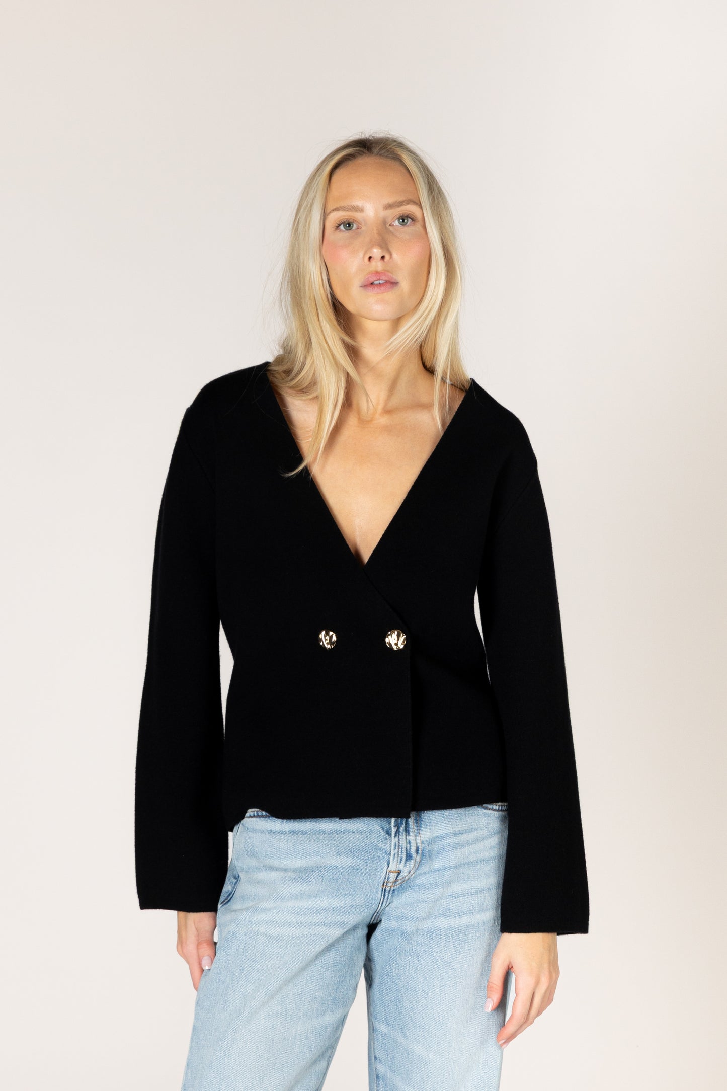 Blanche Essentials Short Jacket - Black