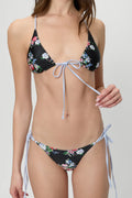 Mackenzie Cheeky Shine Bikini Bottom - Bouquet