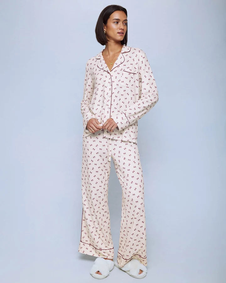 Pillowsoft Sleep Set - White Bow Toss
