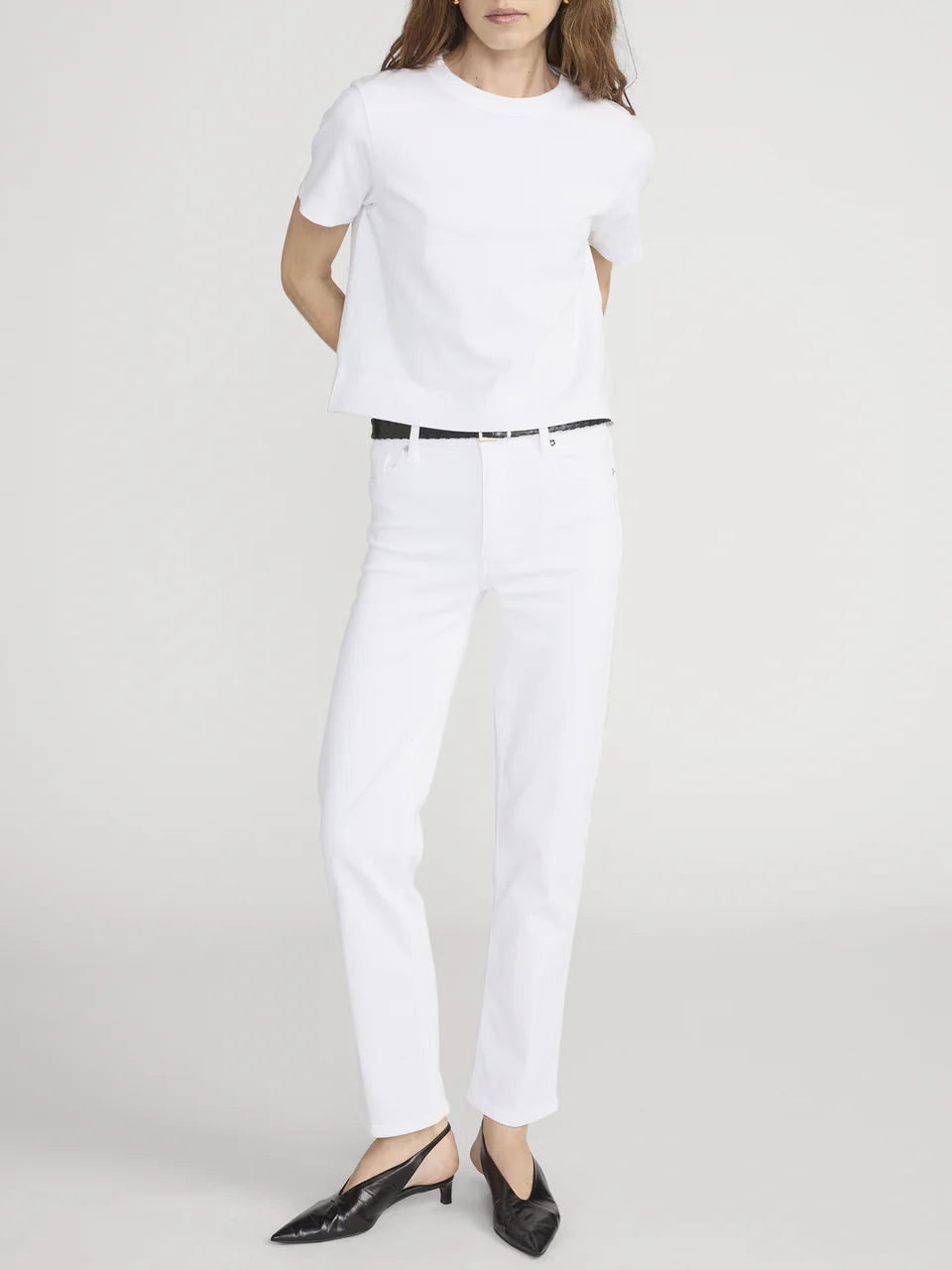 The Boxy Tee - White
