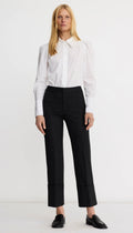 Box Pleat Shirt - Optic White