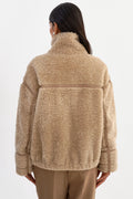 Brenna Sherpa Jacket - Beige