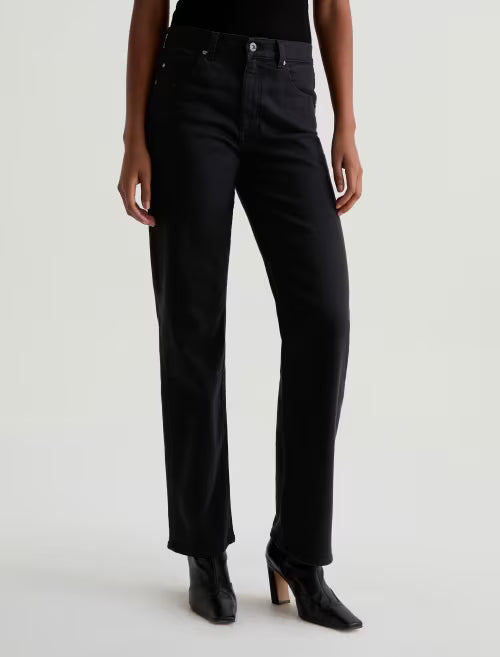 Brinley Mid-Rise Straight - Black