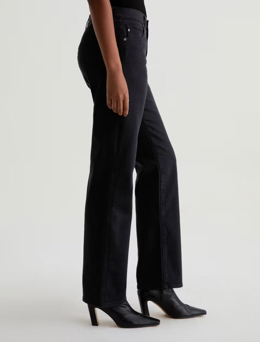 Brinley Mid-Rise Straight - Black