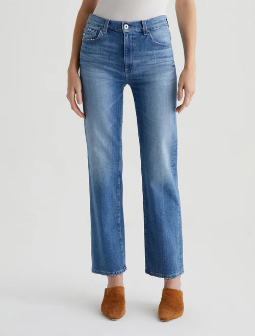 Brinley Mid-Rise Straight - Iris