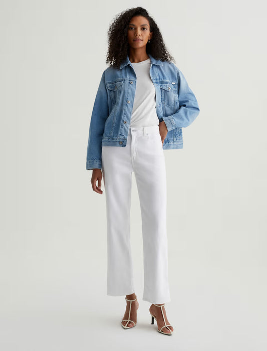 Brinley Crop Jean - Gallery White