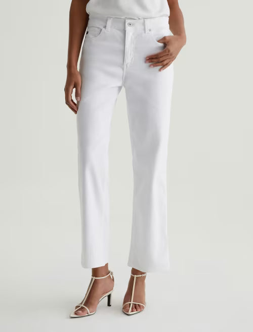 Brinley Crop Jean - Gallery White