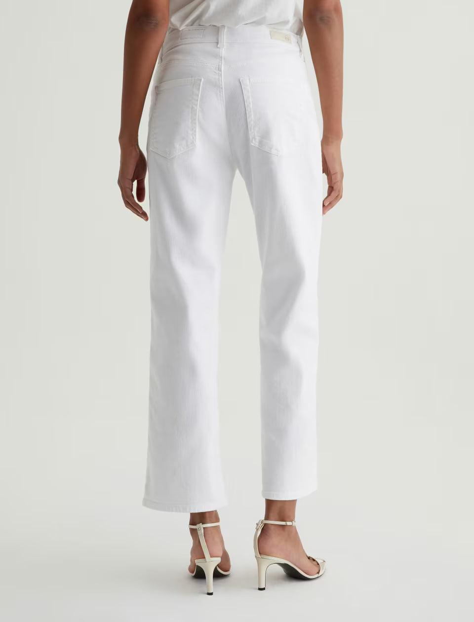 Brinley Crop Jean - Gallery White