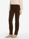 Le Sleek Straight Corduroy - Bitter Chocolate