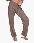 Sunday Sweater Pants - Heather Brown