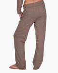 Sunday Sweater Pants - Heather Brown
