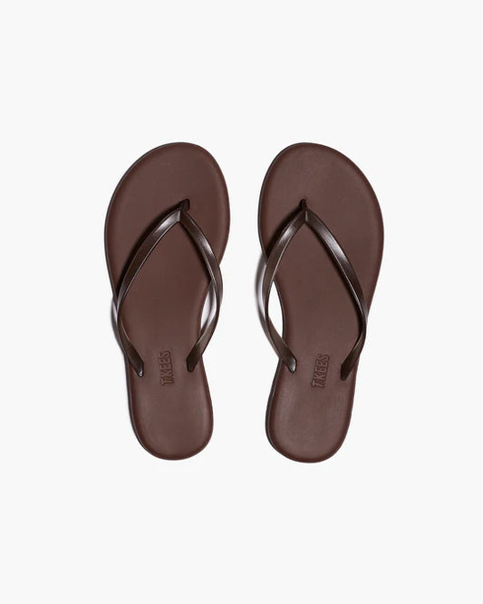 Aqua Flip Flops - Brun