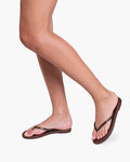 Aqua Flip Flops - Brun