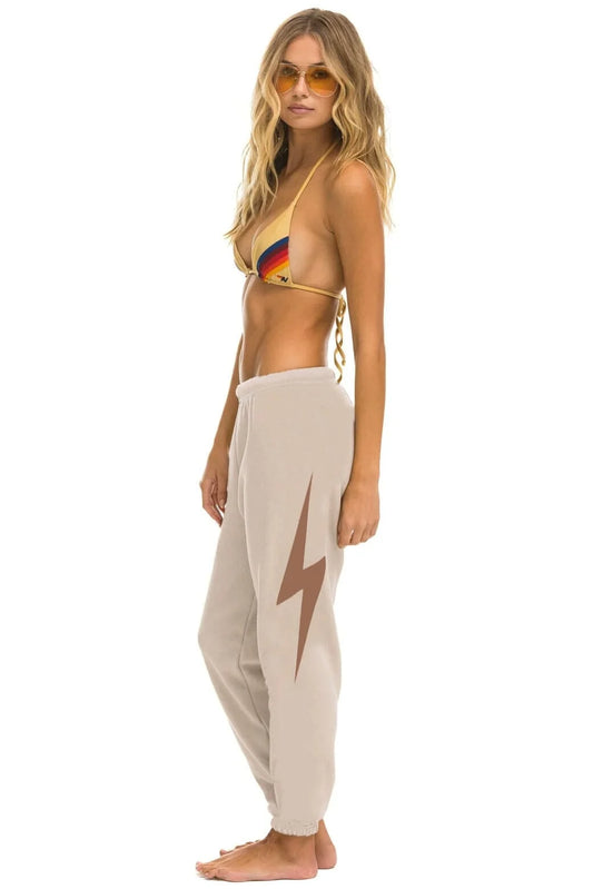 Bolt Sweatpants - Sand / Mocha