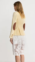 Patch Pocket Duchess W/ Elbow Patch - Butter