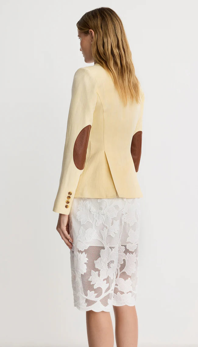 Patch Pocket Duchess W/ Elbow Patch - Butter