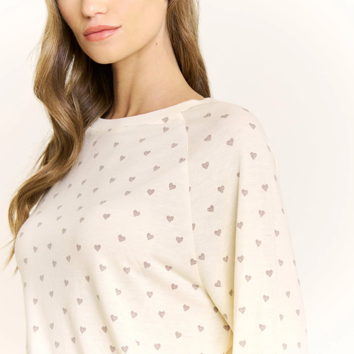 Star Seeker Long Set - Butter Daydream Hearts
