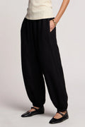 Camber Linen Pant - Black