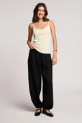 Camber Linen Pant - Black