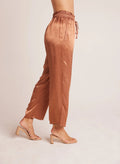 Smocked Waist Trouser - Curacao Coconut