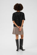 Cebrine Floral blouse - Black