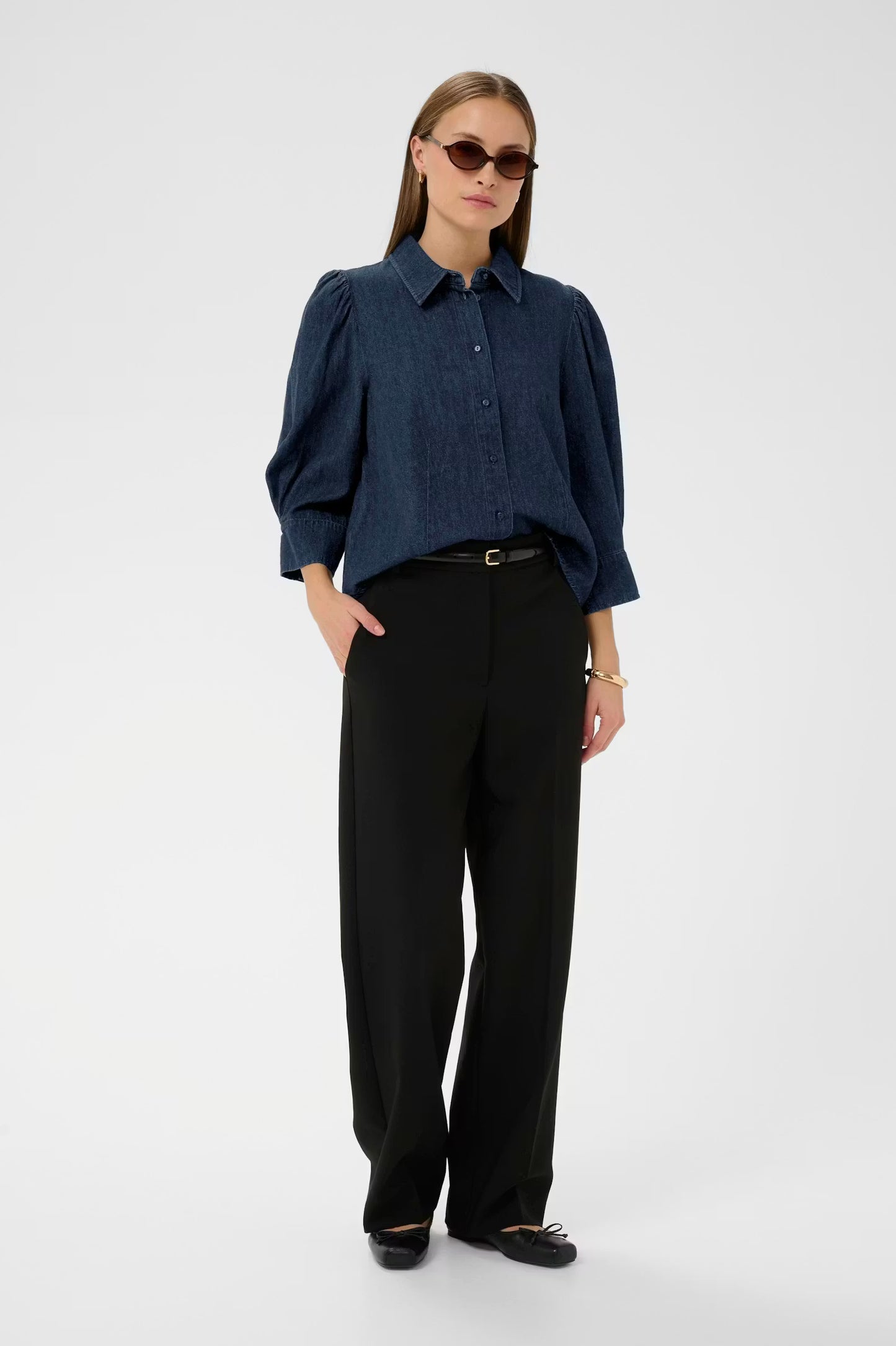 SLChaman Shirt - Dark Blue Denim
