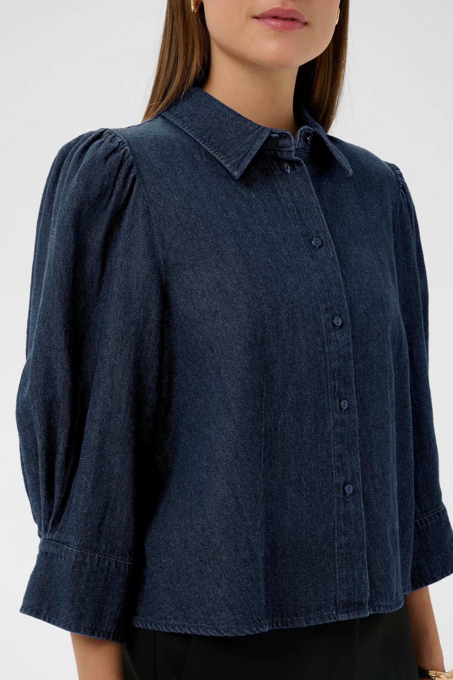 SLChaman Shirt - Dark Blue Denim