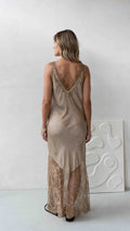 Solange Slip Dress - Sand