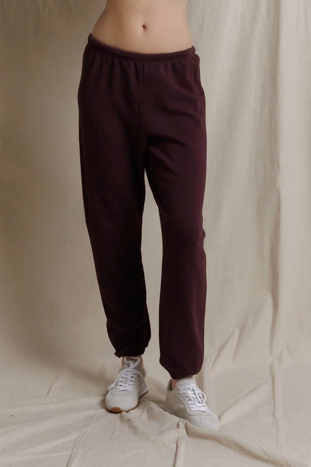 Johnny French Terry Easy Sweatpant - Cherry Lacquer