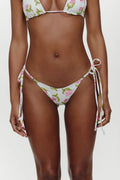 Mackenzie Beaded Cheeky Bikini Bottom - Cherry Picked