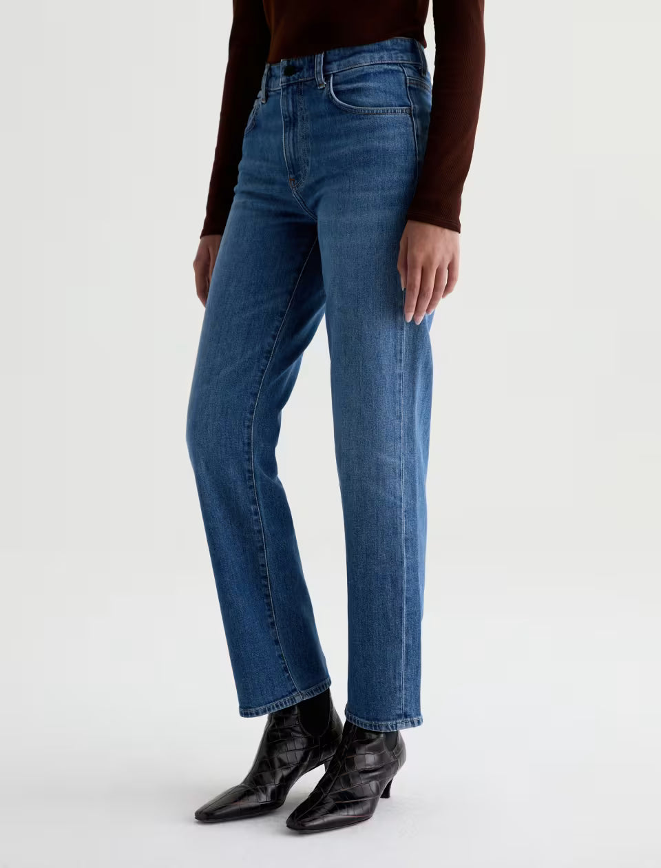 Brinley Jean Mid-Rise Straight - Chord