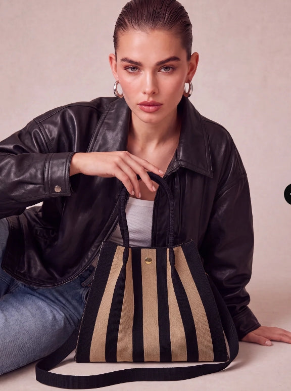 City Girl Bag - Black / Brown