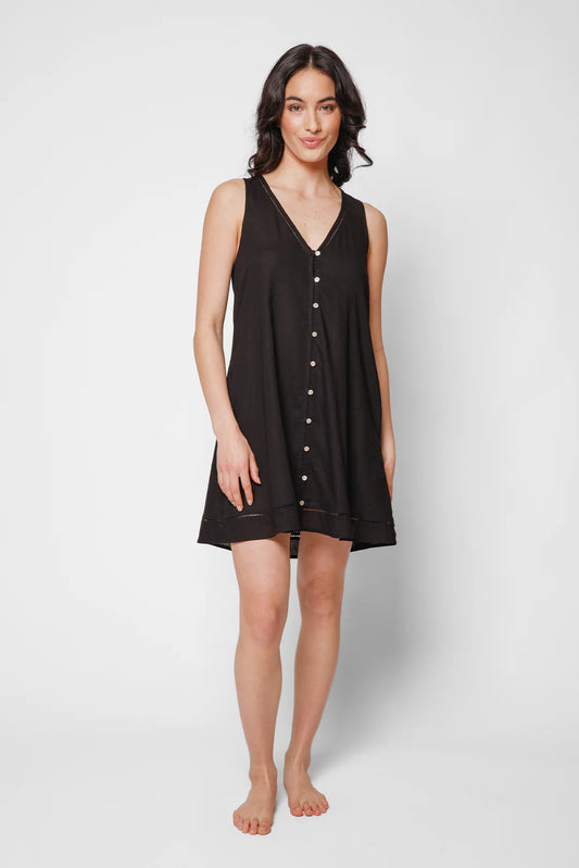 Capri Mini Dress - Black