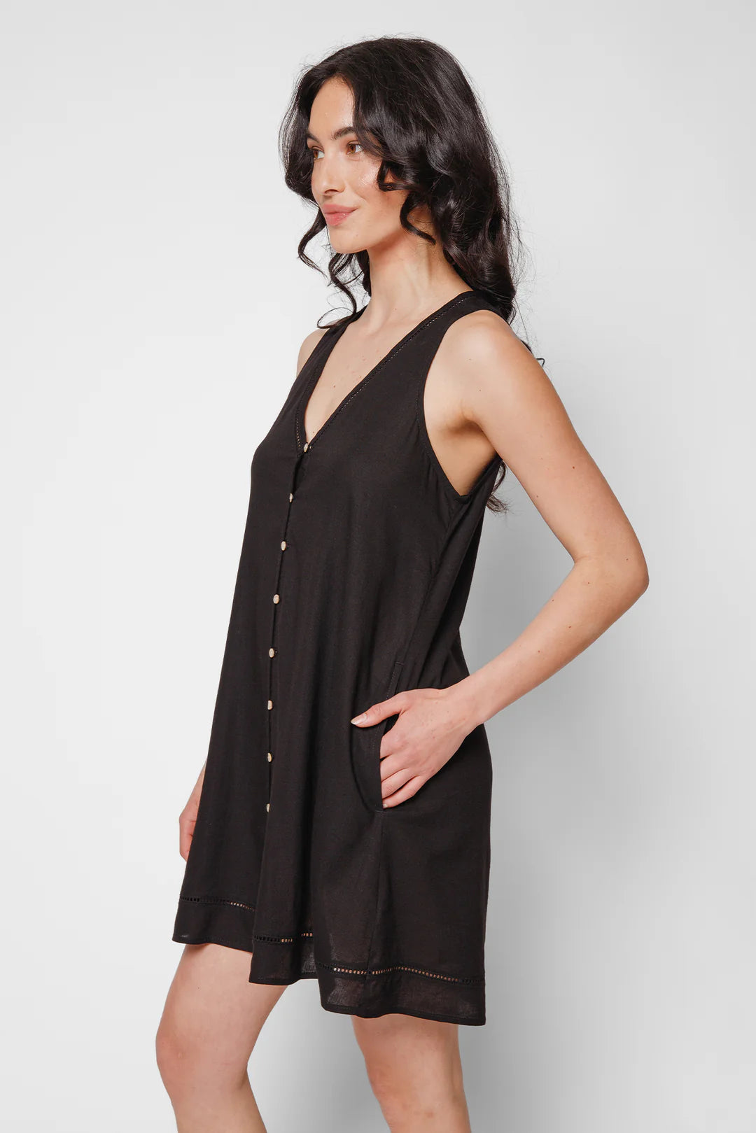 Capri Mini Dress - Black