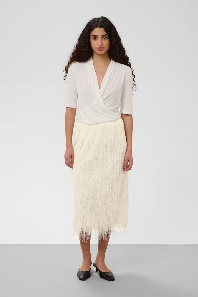 Dacre Skirt - Whisper White