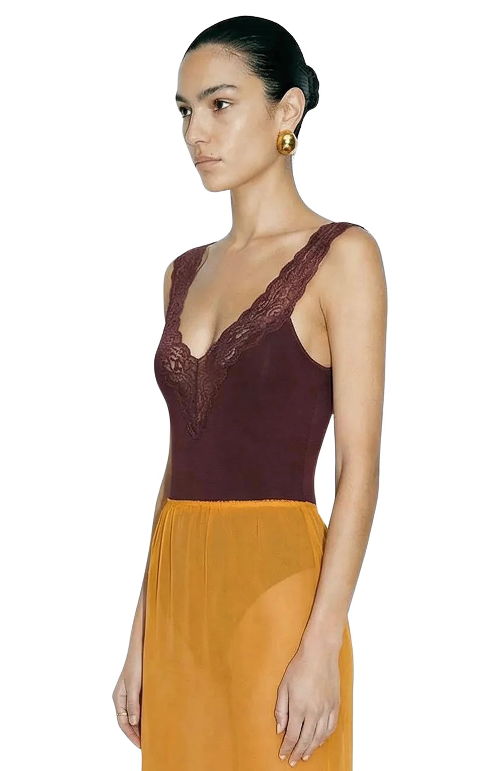Danna Bodysuit - Burgundy