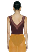 Danna Bodysuit - Burgundy