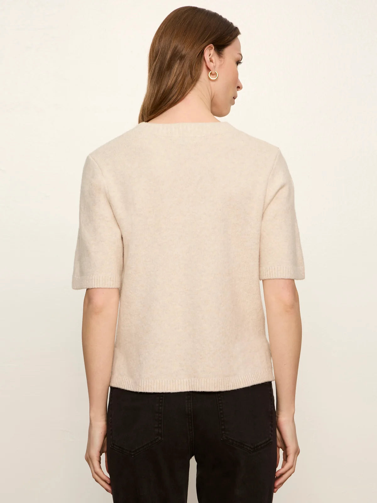 Perfect Sweater Tee - Heather Dark Bone