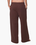 CloudSoft Wide Leg Jogger - Dark Chocolate
