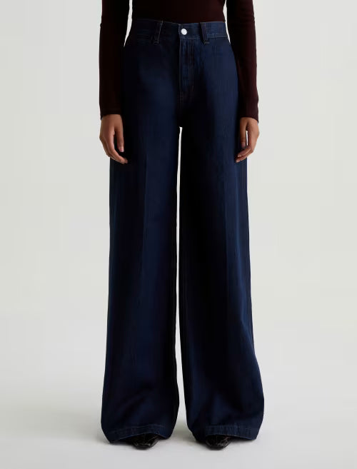 Deven Selvage Trouser High-Rise Wide Leg - Access