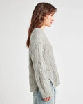 Diana Cashmere Sweater - Heather Grey Marl